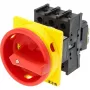 Eaton P1-25/EA/SVB 3-pólový otočný vypínač, oranžový/červený 041097