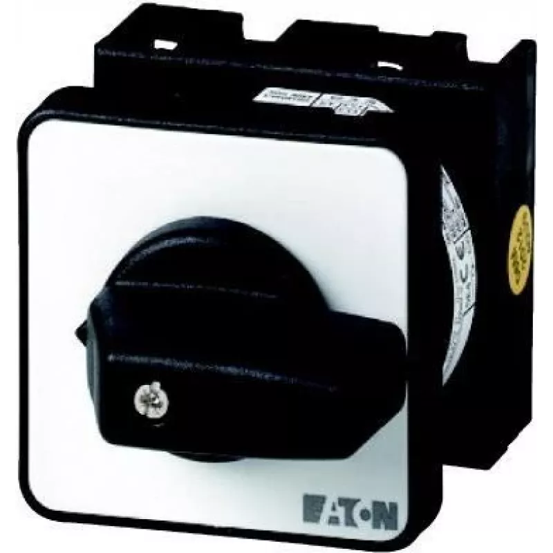 Eaton T0-3-8222/E 3-pólový vačkový prepínač 20A 690V AC, čierny/strieborný 048339