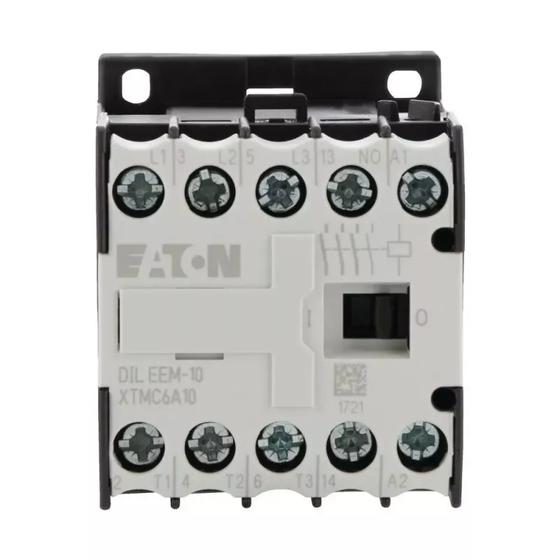 Eaton DILEEM-10-G 24V DC pomocný stýkač, 1NO, 690V, čierna/biela 051643