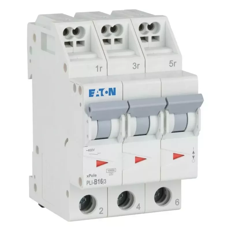 Eaton PLI-B16/3 istič typu B 16 A 3-pólový 101314