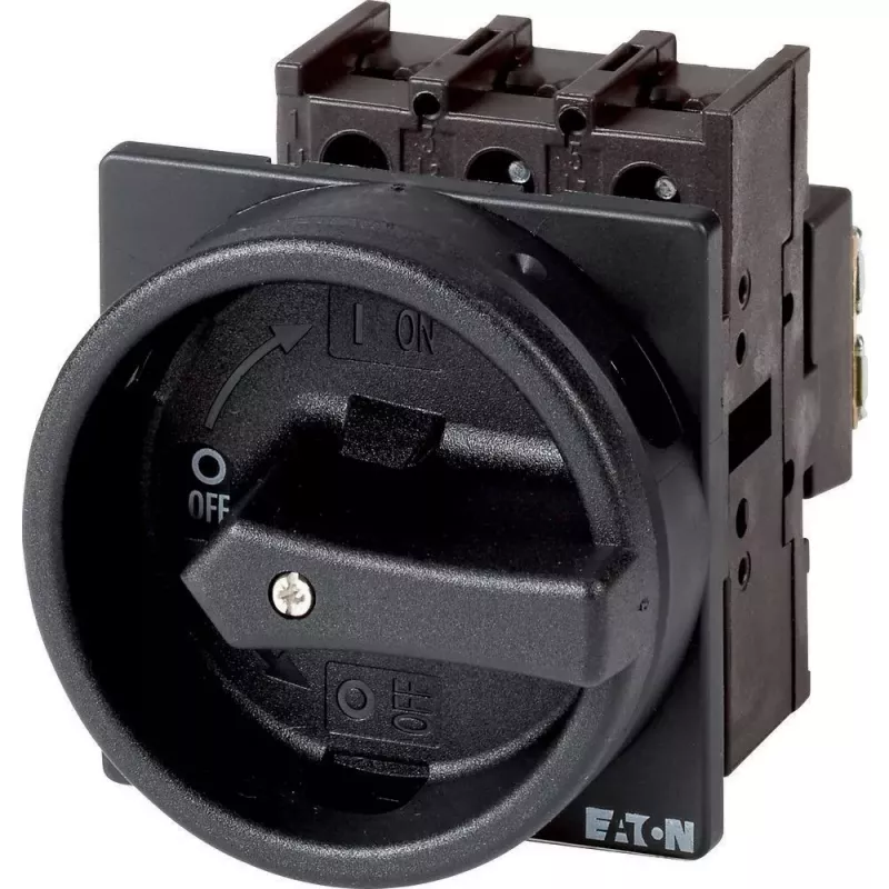 Eaton P1-32/EA/SVB-SW/N spínač, 3-pólový, čierny 093452