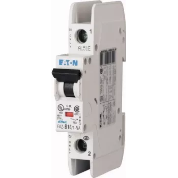 Eaton FAZ-C10/1-NA istič (MCB), 10 A, 1-pólový, charakteristika C, 6 kA, 230 V AC, DIN lišta 102087