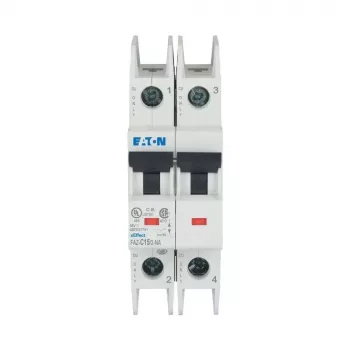 Eaton FAZ-C15/2-NA 15 A 2-pólový istič s charakteristikou C (MCB) 102169