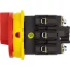Eaton P3-100/EA/SVB 100 A 3-pólový uzamykateľný hlavný vypínač, červená/žltá