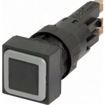 Eaton RMQ16 ovládač tlačidla, zapustený, čierny, 16 mm, tlačný, neosvetlený 086788