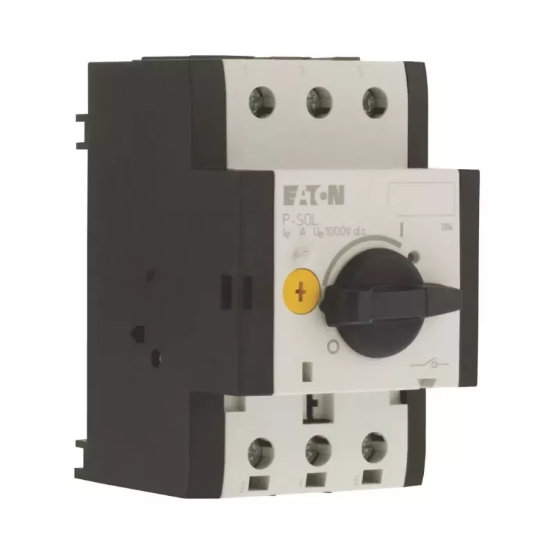 Eaton P-SOL30 2-pólový otočný hlavný vypínač, 32 A, čierny/biely 120935