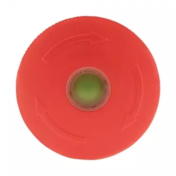 Eaton M22-PVT45P-MPI otočný prepínač, 3 polohy, aretovaný, červeno-žlto-čierny ovládač, 1NO+1NC, 22,5 mm 121463