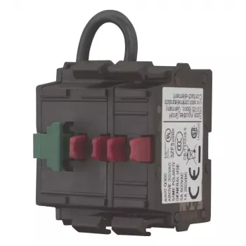 Eaton M22-K02SMC10 výkonové relé, 2 NC, čelná montáž, skrutkové svorky, čierna 121474