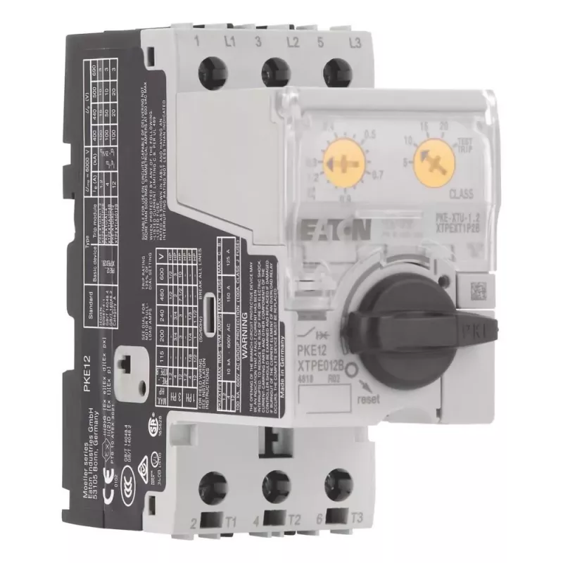 Eaton PKE12/XTU-1,2 motorový ochranný istič, 3-pólový, 0,3-1,2 A 121731