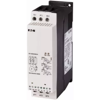 Eaton DS7-340SX032N0-N softštartér, 32 A, 200-480 V AC, 24 V DC ovládanie, 15 kW pri 400 V