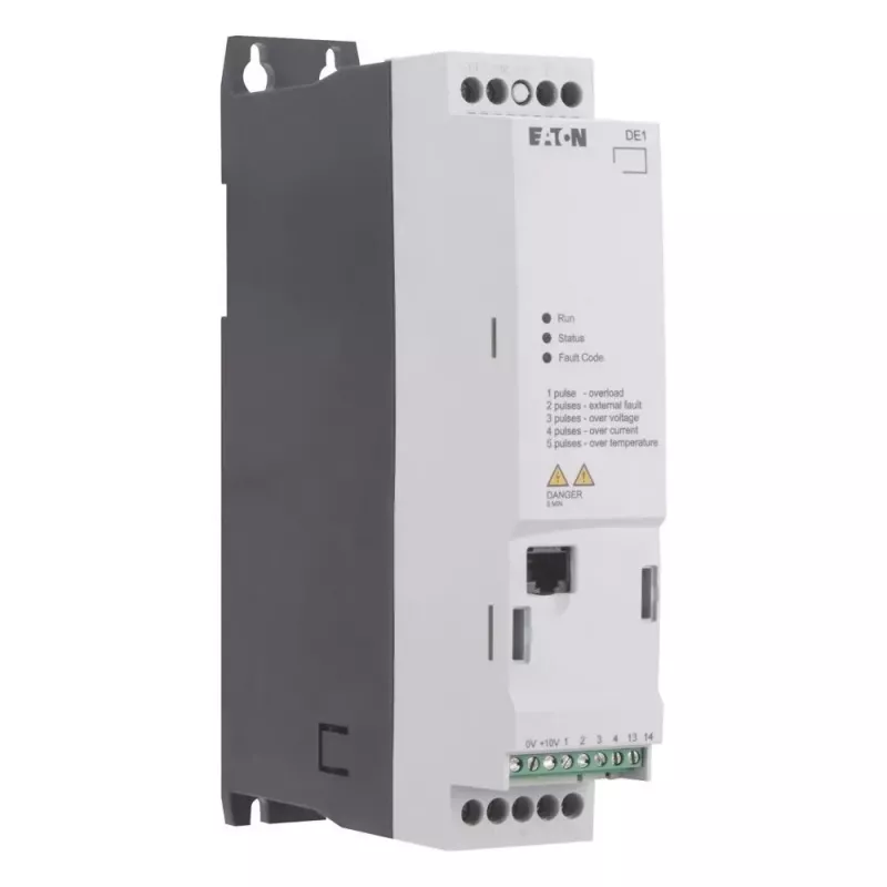 Eaton DE1-127D0FN-N20N štartér s premenlivými otáčkami, 200-240 V, 50/60 Hz, IP20, čierny/biely 174331