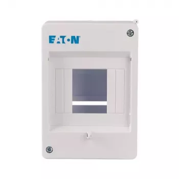 Eaton MINI-4 rozvádzač na omietku, 4 modulové jednotky, IP30, dopravná biela (RAL 9010) 177068