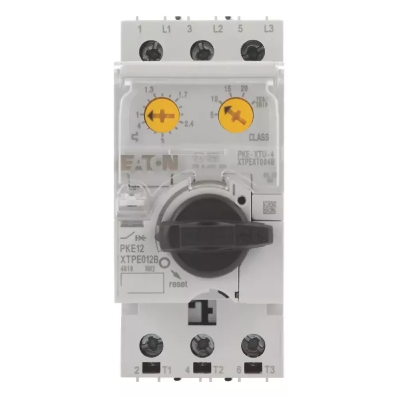 Eaton PKE12/XTU-4 motorový ochranný spínač, 3-pólový, 0,3-12 A, 690 V AC 121732