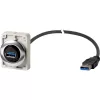 Eaton M30C-FUSB-60 vstavaná USB 3.0 Type-A zásuvka s 1,5 m káblom, kovový predný prstenec Y7-187084