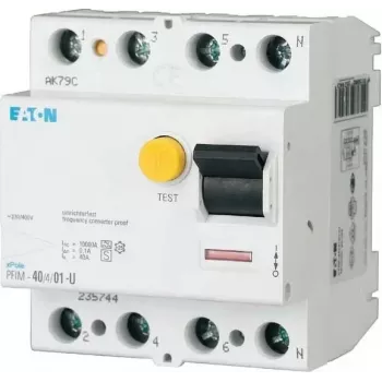 EATON PFIM-63/4/003-G/F prúdový chránič 63A 4-pólový 30mA typ G/F 187358