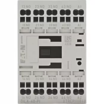 EATON DILA-40(24VDC)-PI pomocný stýkač 24VDC 4 NO Push-in prípojky 199208