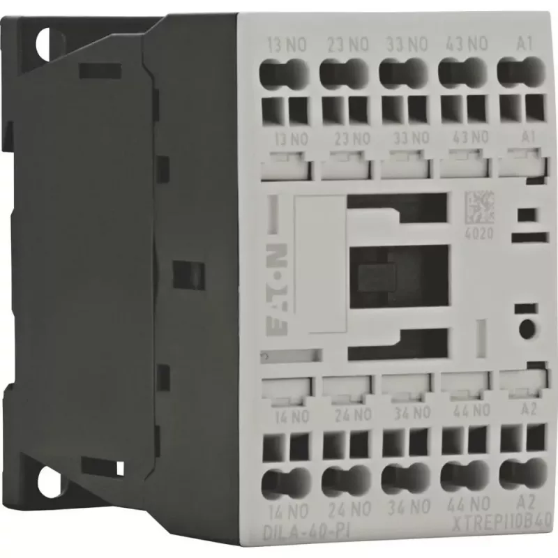 EATON DILA-40(24VDC)-PI pomocný stýkač 24VDC 4 NO Push-in prípojky 199208