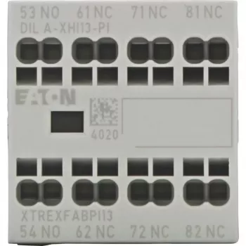 Eaton DILA-XHI13-PI pomocný kontaktný blok, 1NO+3NC, predná montáž, skrutkové svorky 199320