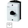 Eaton T0-1-15431/I1 pákový spínač, 1-pólový, čierny / biely 207070