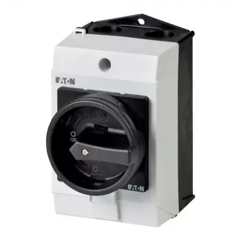 Eaton 207164 hlavný vypínač I G/SVB T0-4-8344/I1/SVB-SW 3-pólový 20A IP65 čierny