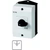 Eaton T0-3-8228/I1 elektrický spínač, 3-pólový, čierny/biely 207125