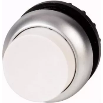 Eaton M22-DH-W biely vyvýšený ovládač tlačidla, 22,5 mm, Momentary 216638