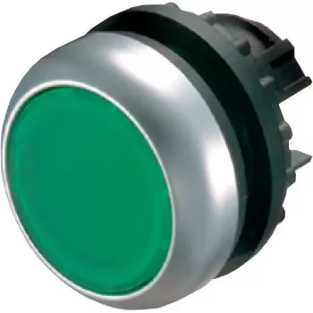 Eaton M22-DR-G ovládač tlačidla, zápustný, zelený, 22,5 mm 216619-GN