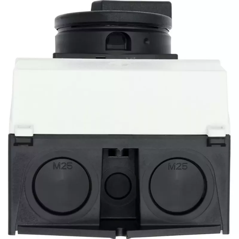 Eaton P1-25/I2-SI/HI11-SW bezpečnostný otočný spínač, 3-pólový, čierny/biely 207311