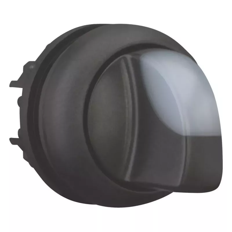 Eaton M22S-WRLK-W pákový spínač, čierny/biely 216824