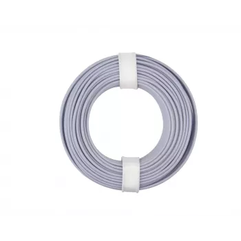 Donau Elektronik 175-019 LiY lankový vodič 1 x 0,75 mm² sivý 10 m