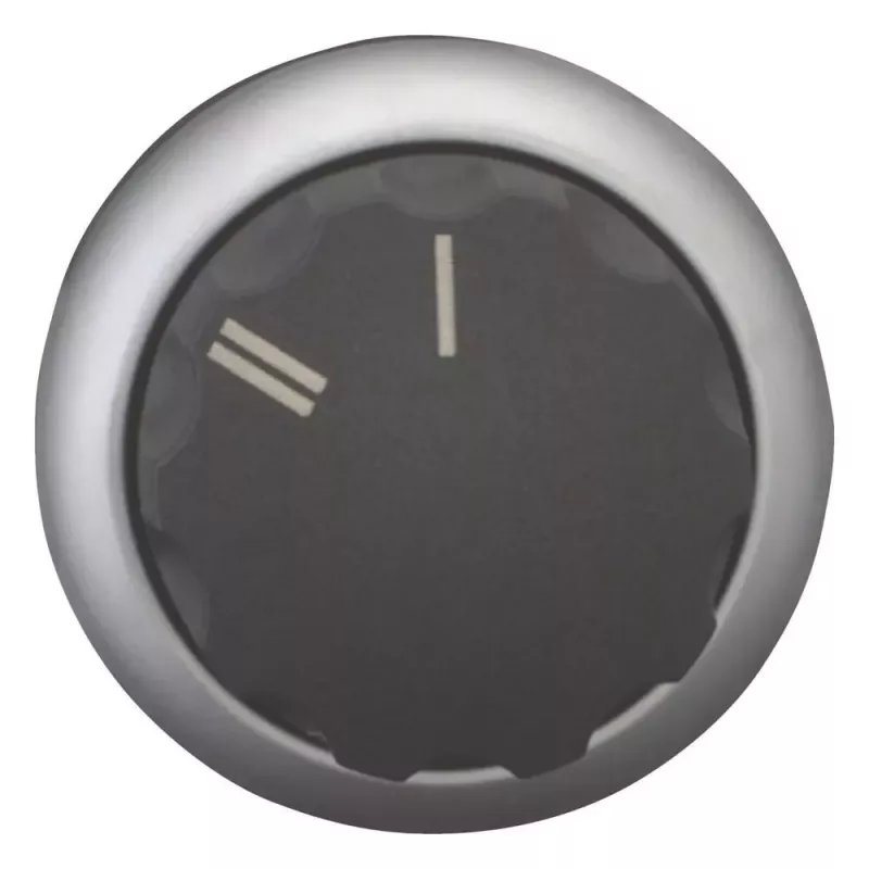 Eaton M22-WR-X92 prepínač, 2-polohový, aretovaný, otočný gombík, čierny
