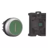 Eaton M22-D-G-X1-K10-BVP tlačidlo s plastovým predným krúžkom, zelené, 1 NO 110937