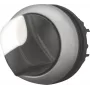 Eaton M22-WKV otočný volič, rukoväť, poloha V, aretovaný, IP66, čierny/sivý 216874