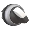 Eaton M22-WKV otočný volič, rukoväť, poloha V, aretovaný, IP66, čierny/sivý 216874