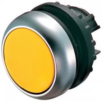 Eaton M22-DRL-Y osvetlený tlačidlový ovládač, žltý, tlačný, 22,5 mm
