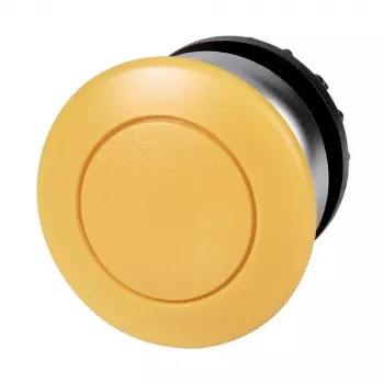 Eaton M22-DP-Y žltý zapustený tlačidlový ovládač, tlačný, 22,5 mm, IP66/IP67/IP69K 216718