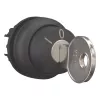 Eaton M22S-WRS3 kľúčový volič, 3 polohy, aretovaný, čierny 216901