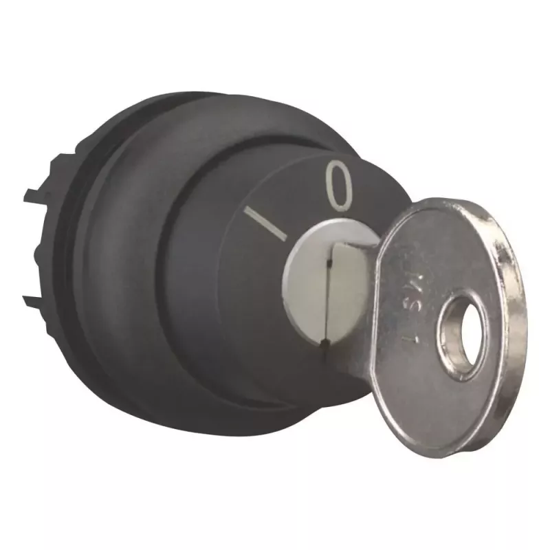 Eaton M22S-WRS3 kľúčový volič, 3 polohy, aretovaný, čierny 216901