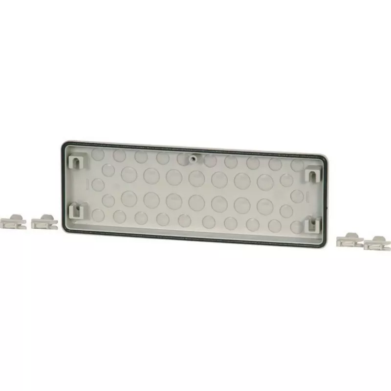 Eaton FL4-2 príruba rozvádzača, sivý plast, 329 x 23 x 116 mm 014863