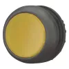 Eaton M22S-DL-Y tlačidlový ovládač, tlačný, žlté tlačidlo, čierny golier, 22,5 mm 216930