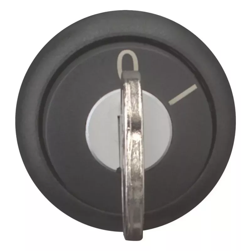 Eaton M22S-WS kľúčový volič, 2 polohy, aretovaný, čierny 216882