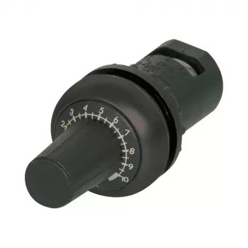 Eaton M22S-R1K rotačný potenciometer, 1 kΩ, 0,5 W, jednootáčkový, lineárny