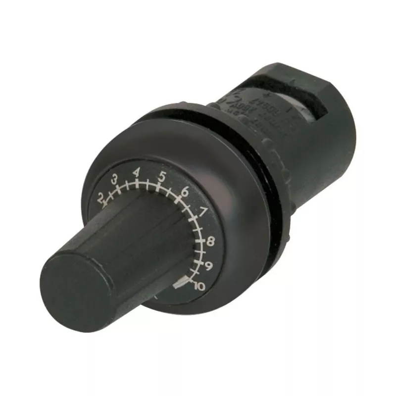 Eaton M22S-R1K rotačný potenciometer, 1 kΩ, 0,5 W, jednootáčkový, lineárny