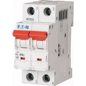 Eaton PXL-B10/2 istič, 1-pólový, charakteristika B, 10 A, 6 kA, montáž na DIN lištu 236227