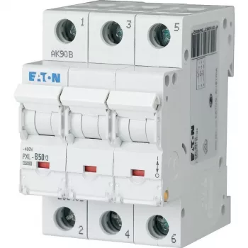 Eaton PXL-B50/3 istič (MCB) 3-pólový 50A typ B 10kA 236405