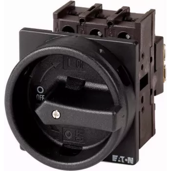 Eaton P1-25/EA/SVB-SW 3-pólový hlavný vypínač, 25 A, IP65, čierny 048365