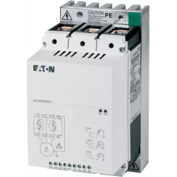 Eaton DS7-340SX041N0-N DS7 softštartér, 41 A, 22 kW pri 400 V, 200–480 V AC, riadiace napätie 24 V DC, integrovaný bypass (134916)
