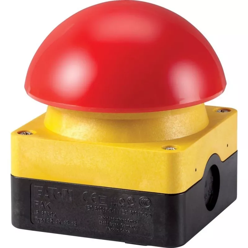 EATON FAK-R/V/KC11/IY nožný/ručný spínač, 1NO, 6A, 230V AC, IP67, žltý 229748