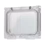 Eaton SKF-FF4 priezor s klapkou, 4 TE, 94x77x25 mm, sivá 233780