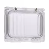 Eaton SKF-FF4 priezor s klapkou, 4 TE, 94x77x25 mm, sivá 233780